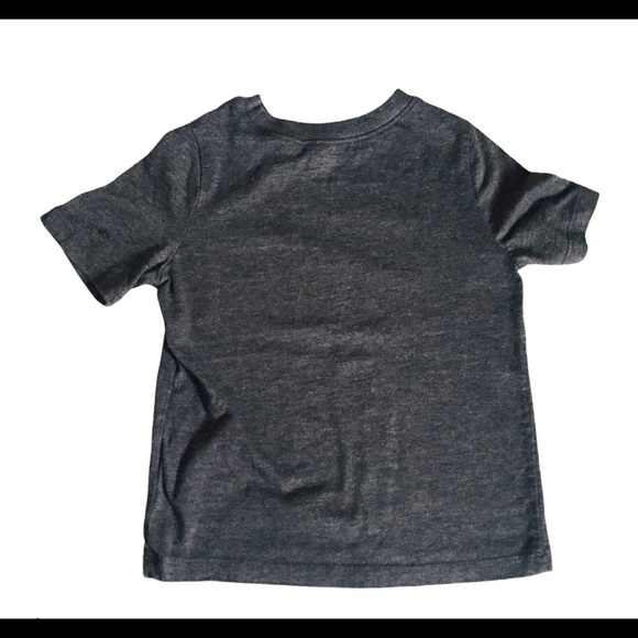 OLD NAVY BATMAN DC Comics Bat Signal Logo Tee/Top With Cap Sleeves Grey Boys 2T - Picture 12 of 14